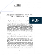 Dialnet ConcepcionOccidentalOEurasicaDeLaHistoriaEslava 2128685 PDF