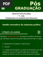 Fundamentos da Gestão Financeira 