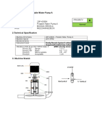 Machine ID 20P-4300A Machine Name: Potable Water Pump A Location Bunga Orkid-A Area: Mezzaninedeck Priority Normal