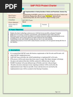 Project Charter - FICO