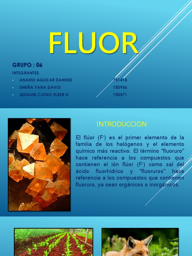Fluor Elemento
