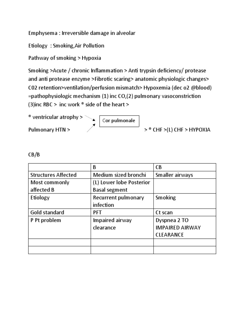 Emphysema | PDF