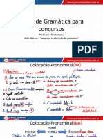 Aula 29 - Emprego e Colocação Dos Pronomes II