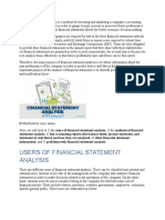 Users of Financial Statement Analysis