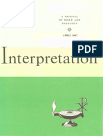 Interpretation - Journal of Bible and Theology 41.1 (1987) - Sermon Mount PDF