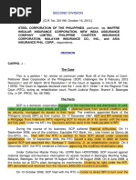 Steel Corp. of The Philippines v. Mapfre Insular Insurance Corp.