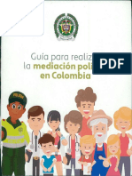 Cartilla Mediacion Policial en Colombia PDF