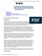 Principios para El Establecimiento y La Aplicación de Criterios Microbiológicos para Los Alimentos