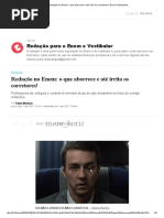 Redação No Enem_ o Que Aborrece e Até Irrita Os Corretores!