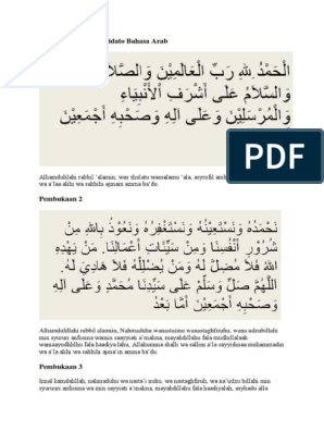 Contoh Penutup Pidato Bahasa Arab Pigura
