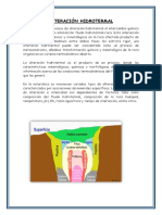 Alteración Hidrotermal