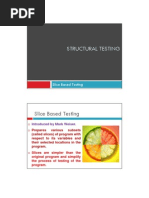 Slice Based Testing