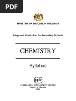 Kurikulum Bersepadu Sekolah Menengah - Chemistry Form 5