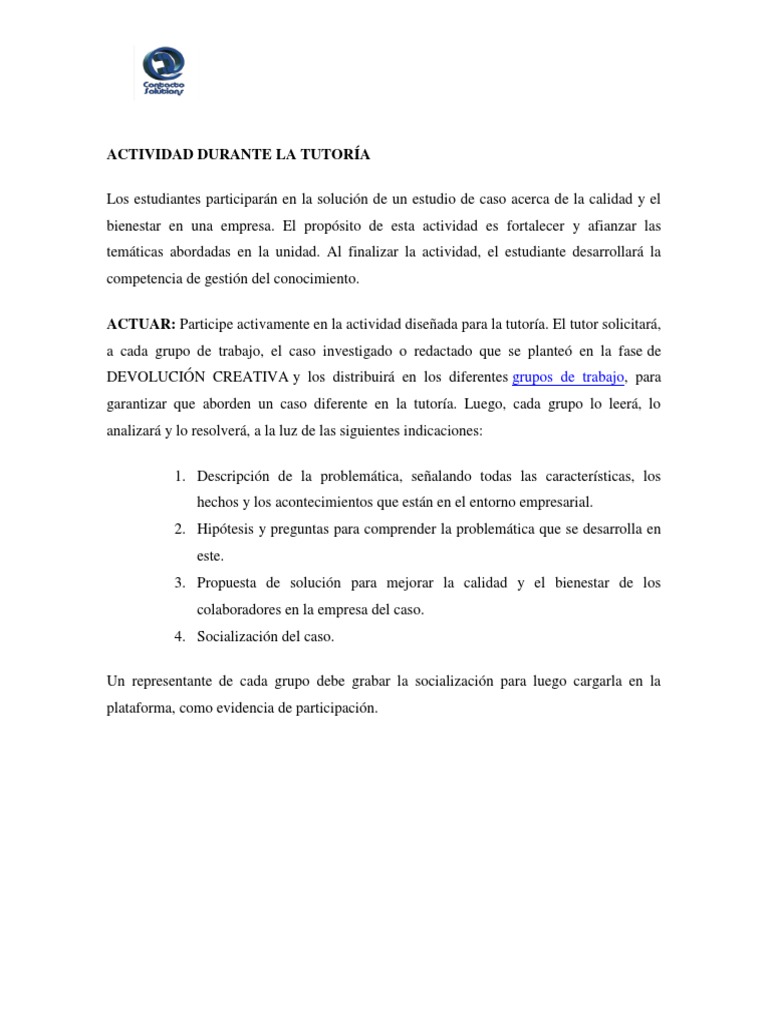 Problematica de La Empresa Contacto Solutions-1 | PDF | Salario | Business