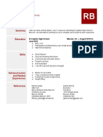 Resume Template 2015