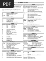 Vi Cheat Sheet General Edit: Change "C"+ Commands Delete and Enter Insert Mode