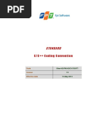 Standard - C Coding Convention