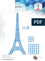 3D Stencil Eiffel
