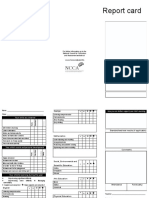 Report Card Template 03