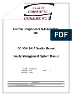 Quality Manual ISO 9001 2015