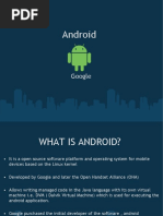 My Presentation On Android History