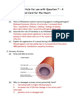 Scientific Article For Use With Question 7 - A Red Card For The Heart