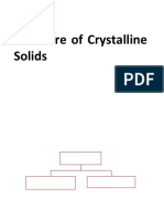 Materials Science - Crystal Structure