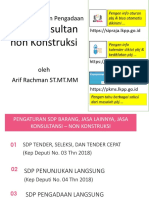 Jasa Konsultansi Non Konstruksi PDF