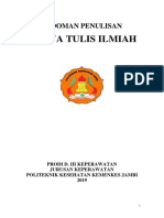 Pedoman KTI PRODI DIII - 2018-2019 PDF