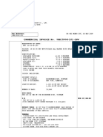 Commercial Invoice No. Vhn/0904-101-Inv: Our Reference