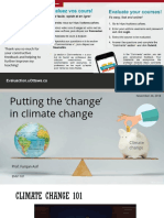 ENV1101 - Nov 20th - Putting The 'Change' in Climate Change PDF