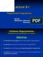 Lecture 9-I: Requirement Engineering