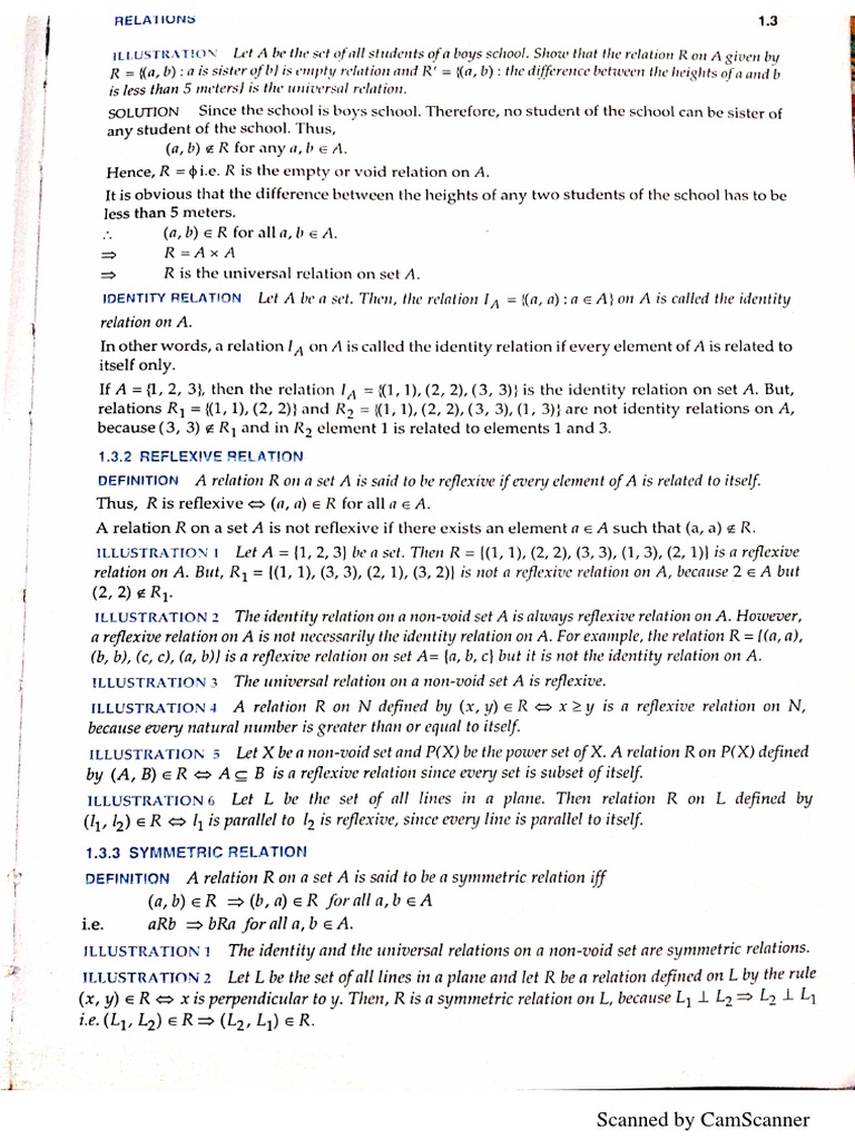 RD Sharma Class 12 Volume 1 PDF | PDF