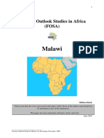 Forestry Outlook Study for Malawi
