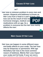 Causes of Hair Loss