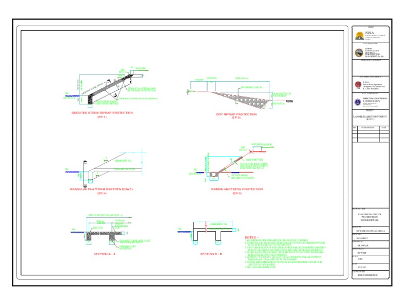 Riprap Design and Construction Details | PDF | Structural Engineering ...