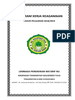 Program Kerja Keagamaan