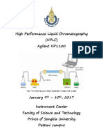 High Performance Liquid Chromatography (HPLC) Agilent HP1100