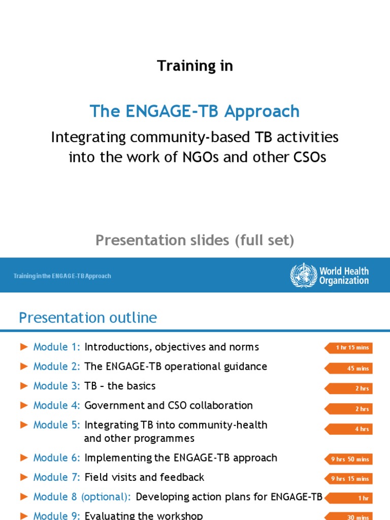 Engage TB TMslides PDF | PDF | Tuberculosis | Hiv/Aids