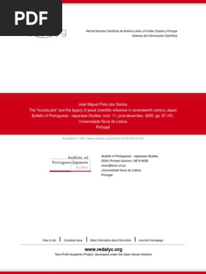 The Kuroda Plot And The Legacy Of Jesuit Pdf Pdf