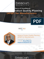 (APQP) For Manufacturers: Advanced Product Quality Planning