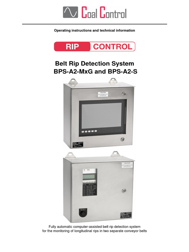 Coal Control Belt Rip PDF | PDF | Electrical Connector | Power Supply