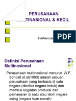 PERUSAHAAN MULTINASIONAL & KECIL