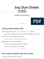 Cascading Style Sheets (CSS) : Mendel Rosenblum