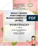 Result-Based Performance Management Sytem (RPMS) : Portfolio