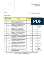 Cotización de materiales para tuberías de acero galvanizado