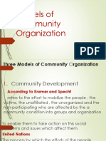 Models of Community Organization