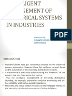 Intelligent Management of Electrical Systems in Industries