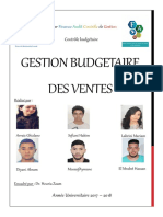 Gestion Budgetaire Des Ventes PDF