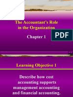 The Accountant's Role in The Organization